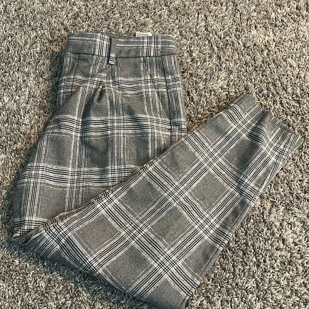 PLAID PANTS